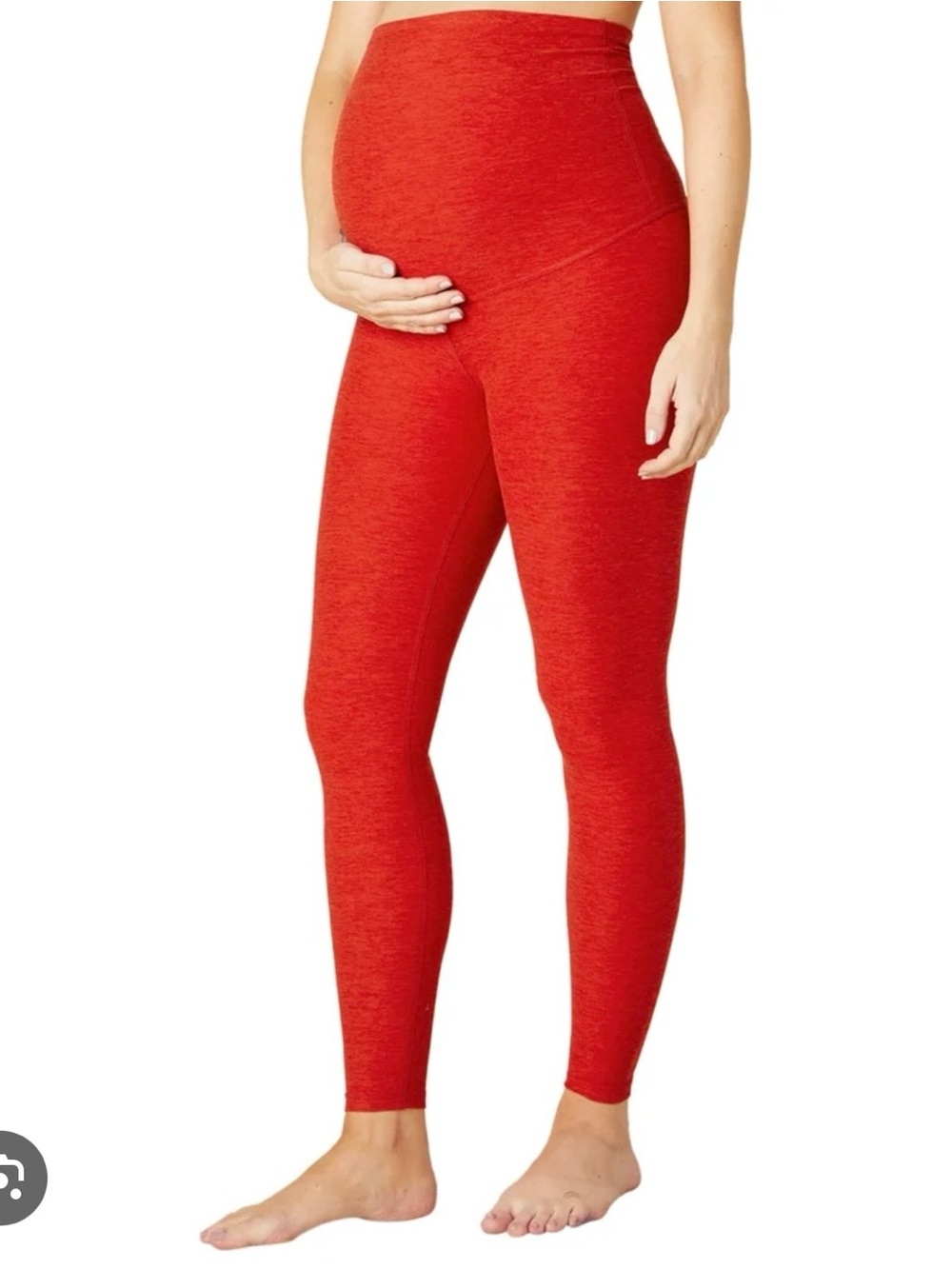 Beyond Yoga - Spacedye Love the Bump Midi Maternity Legging XL